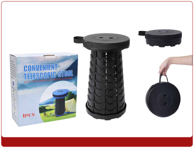 Telescopic Stool. Easy carry, relax anywhere.