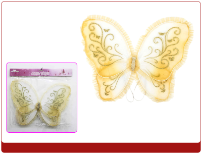 Butterfly wings decoration