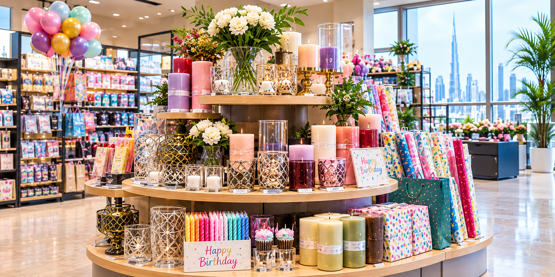 Merchandising of Candles and Holders